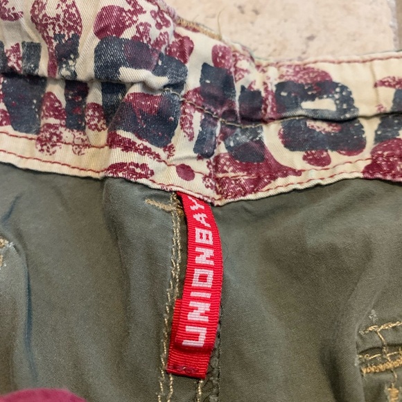 Men's UNIONBAY Olive Green Cargo Shorts - Size 34 - Picture 2 of 8